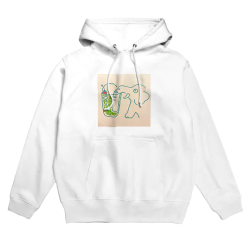 鼻から飲むタイプのゾウくん🐘 Hoodie