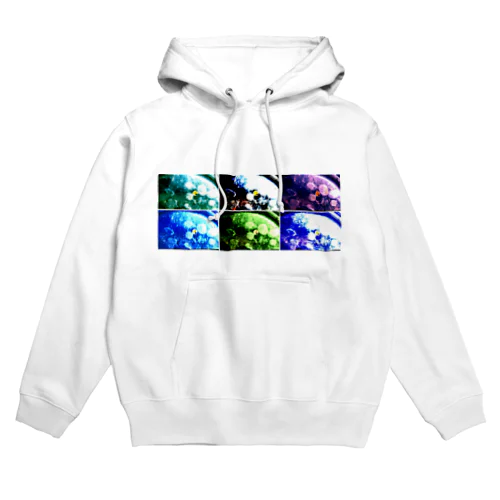 氷中花モザイク Hoodie