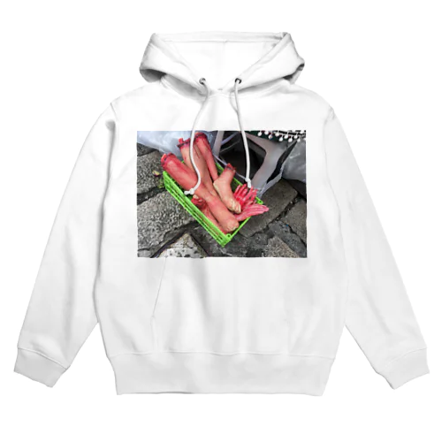 香港の市場 Hoodie