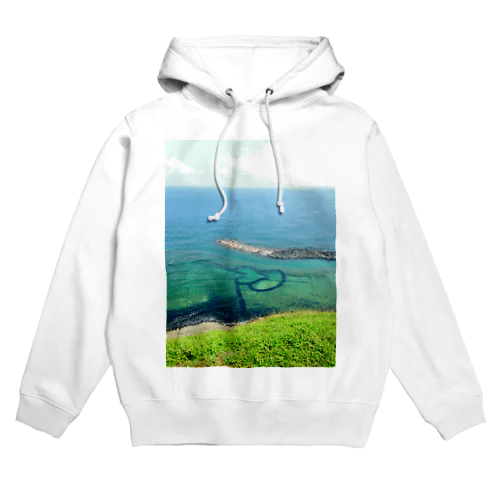 台湾の離島のハート型 Hoodie