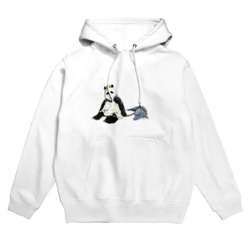 イルカ散歩パンダ Hoodie