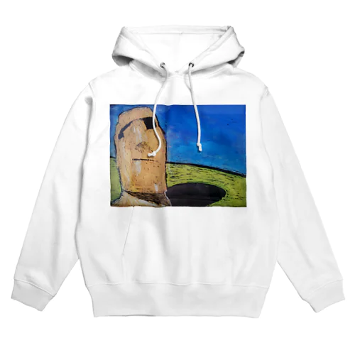 たそがれモアイ Hoodie