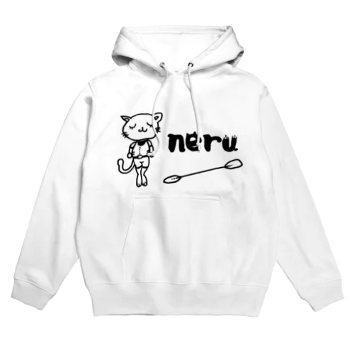 ねむねむねこパド Hoodie