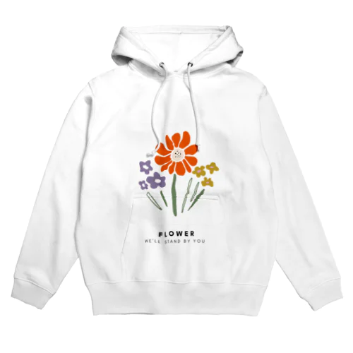 3つのお花 Hoodie