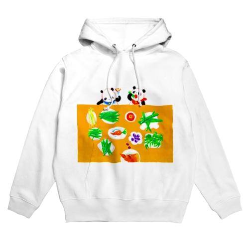 おしょくじパンダ Hoodie