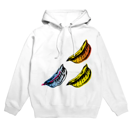 白ロンT Hoodie