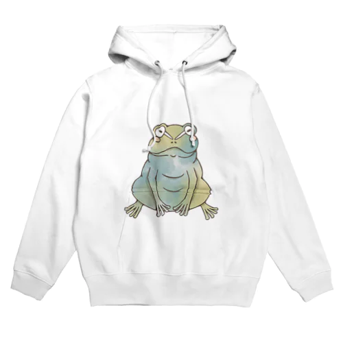 ぷっくりカエル Hoodie