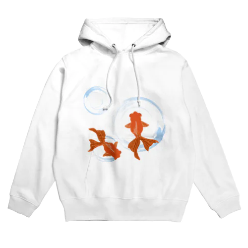 金魚2匹 Hoodie