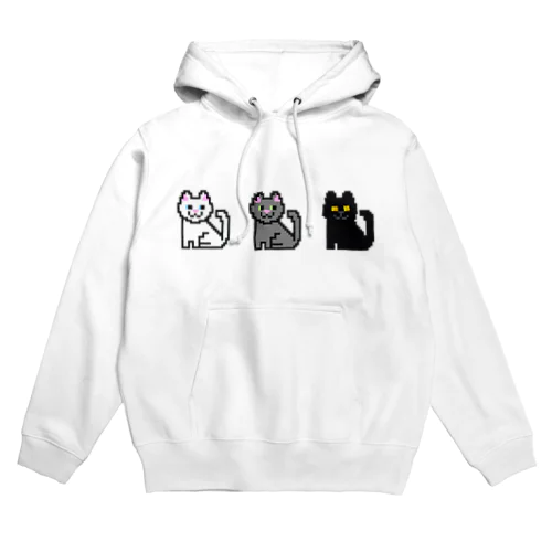 モノクロ猫ちゃんズ Hoodie