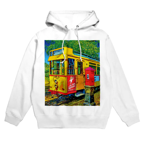 ドイツ ハノーファーの路面電車 Hoodie