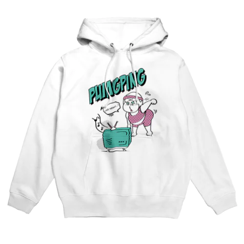 エアロビするゴリラさんパーカー Hoodie