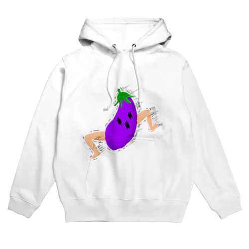 走る🍆くん Hoodie