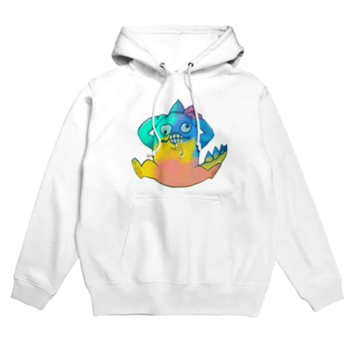 カラフル恐竜 Hoodie