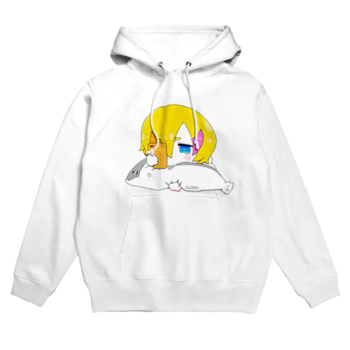 寝落ち寸前丸(闍魅くん) Hoodie