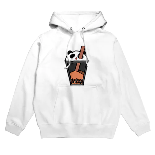 パンダのタピオカミルクティー Hoodie