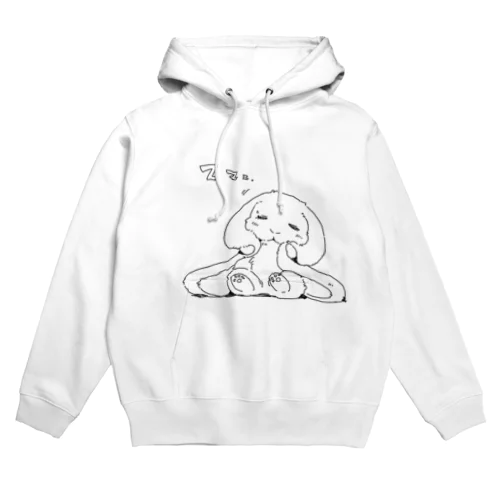 ねむそうなウサちゃん Hoodie