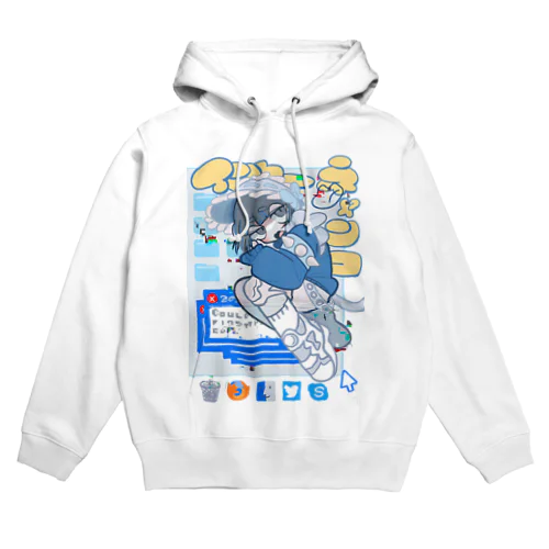 インターネャンコ Hoodie