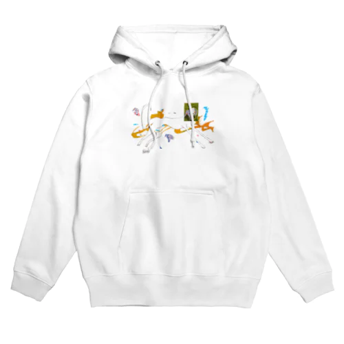 ほそながいいぬ Hoodie