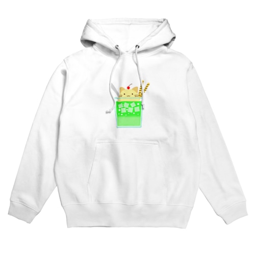 ねこねこクリームソーダ-メロンさん- Hoodie