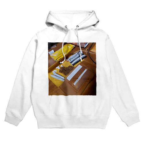 手巻きタバコ Hoodie