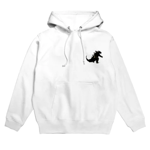 筆で描いたGみたいな怪獣 Hoodie