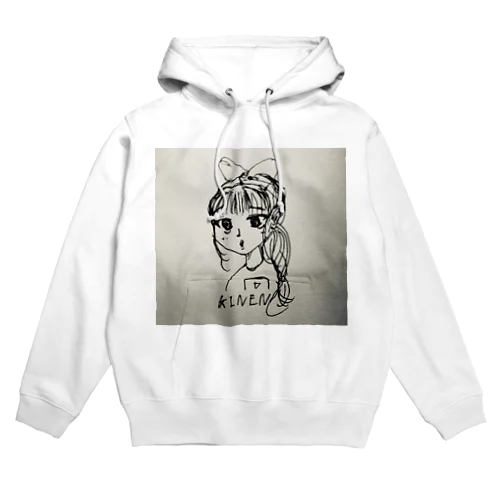 マンデリンブルーリントン Hoodie