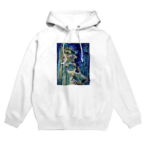 夜明けのダチョウ Hoodie