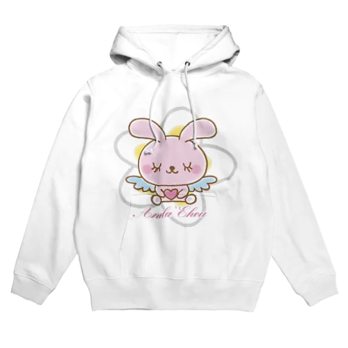 天使のうさぎハピバニちゃん Hoodie