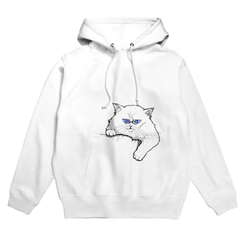 猫の様な何かがこちらを見ているやつ Hoodie