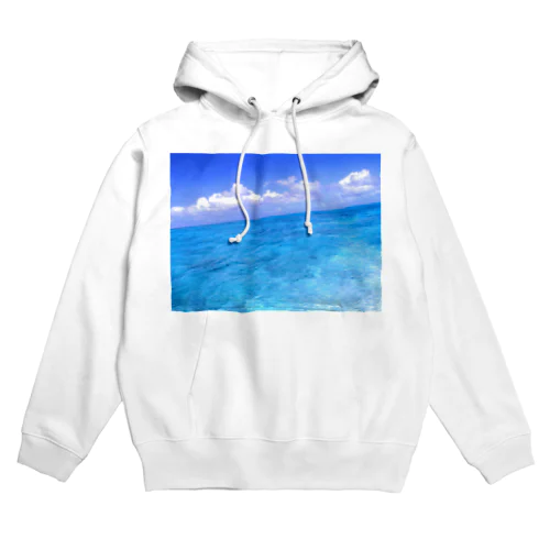 果てしない海の色 Hoodie