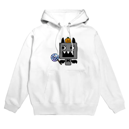 かぼちゃ乗せ ハッピーハロウィンよそ見モンスターベビー Hoodie