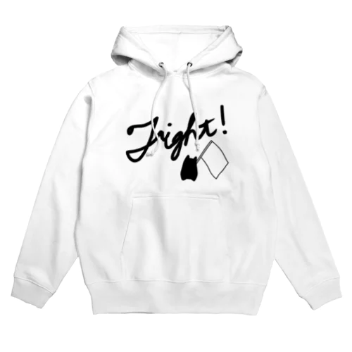 るるたんシルエットのFight！パーカー Hoodie