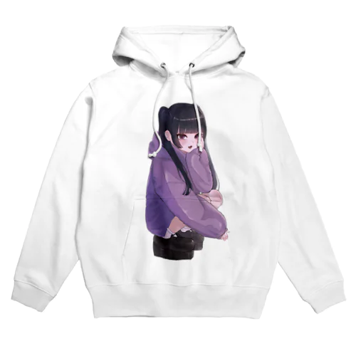 黒髪地雷女子 Hoodie