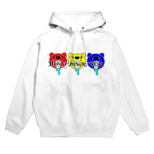 Hurryz HUNGRY BEARシグナル Hoodie