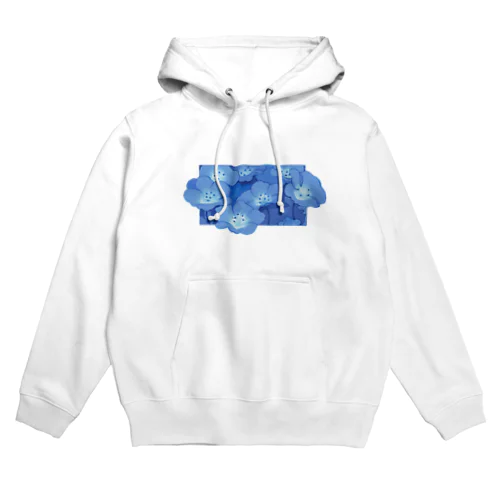 青い花 Hoodie