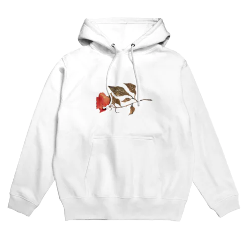 赤いバラ Hoodie