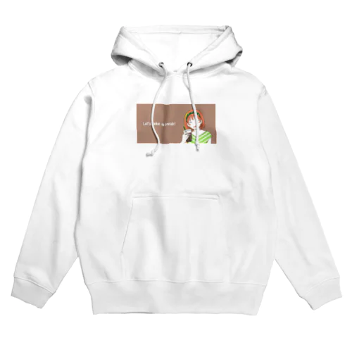 コーヒーの少女 Hoodie