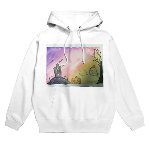 ぷるぷるおばけとハロウィン Hoodie