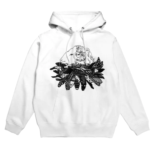 鼓草のお顔 Hoodie