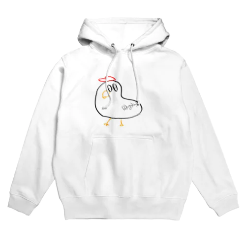 やる気の見られないニワトリ Hoodie