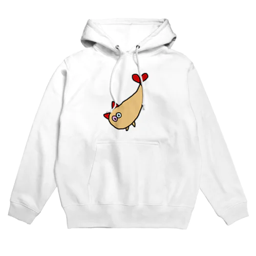 shrimp cat Hoodie