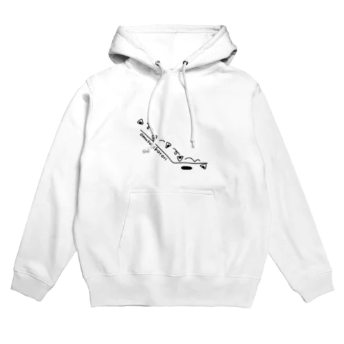 何も始まらない Hoodie