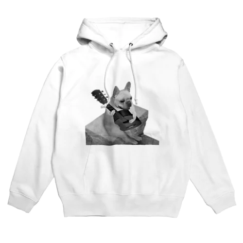 フレンチブルドッグギターパーカー Hoodie