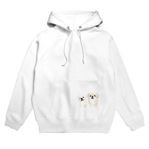 仲良しペキちゃん Hoodie