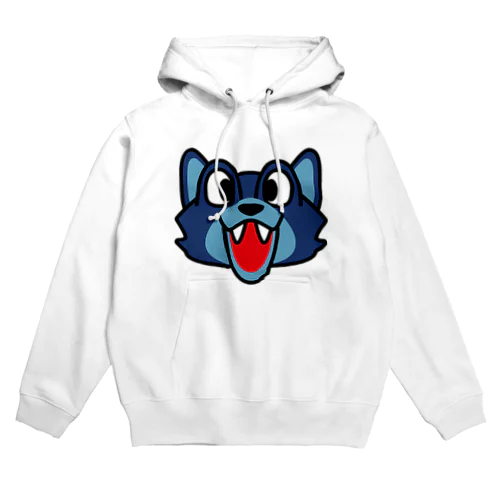 オオカミ（青） Hoodie