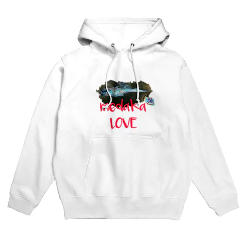 メダカ LOVE(文字入り) Hoodie