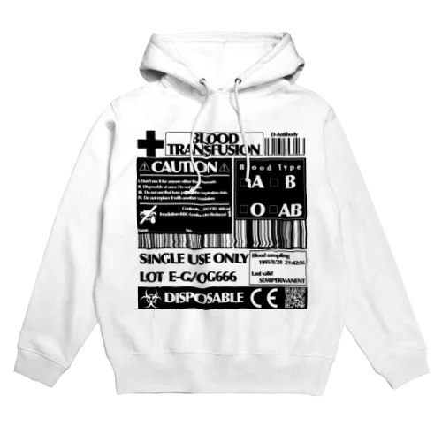 「輸血パック」 Hoodie