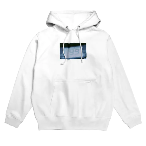 Speed99 White Blue Hoodie