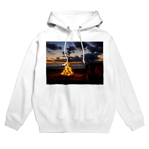 Warm fire and calm sea Hoodie