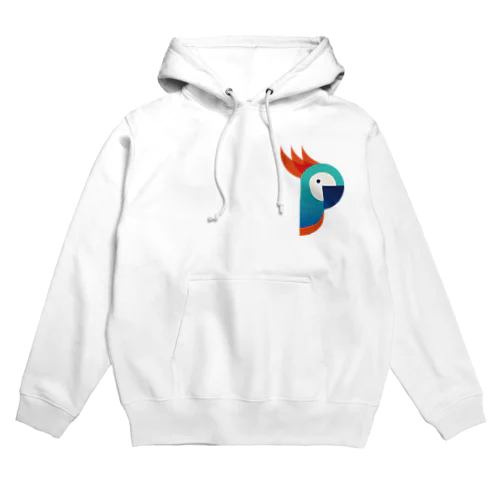 ロゴっぽいオウム Hoodie